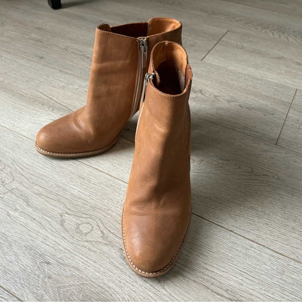 Aquatalia leather booties